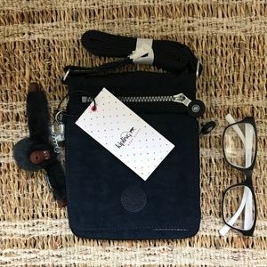 Kipling 'True Blue Eldorado' Crossbody Dark Indigo